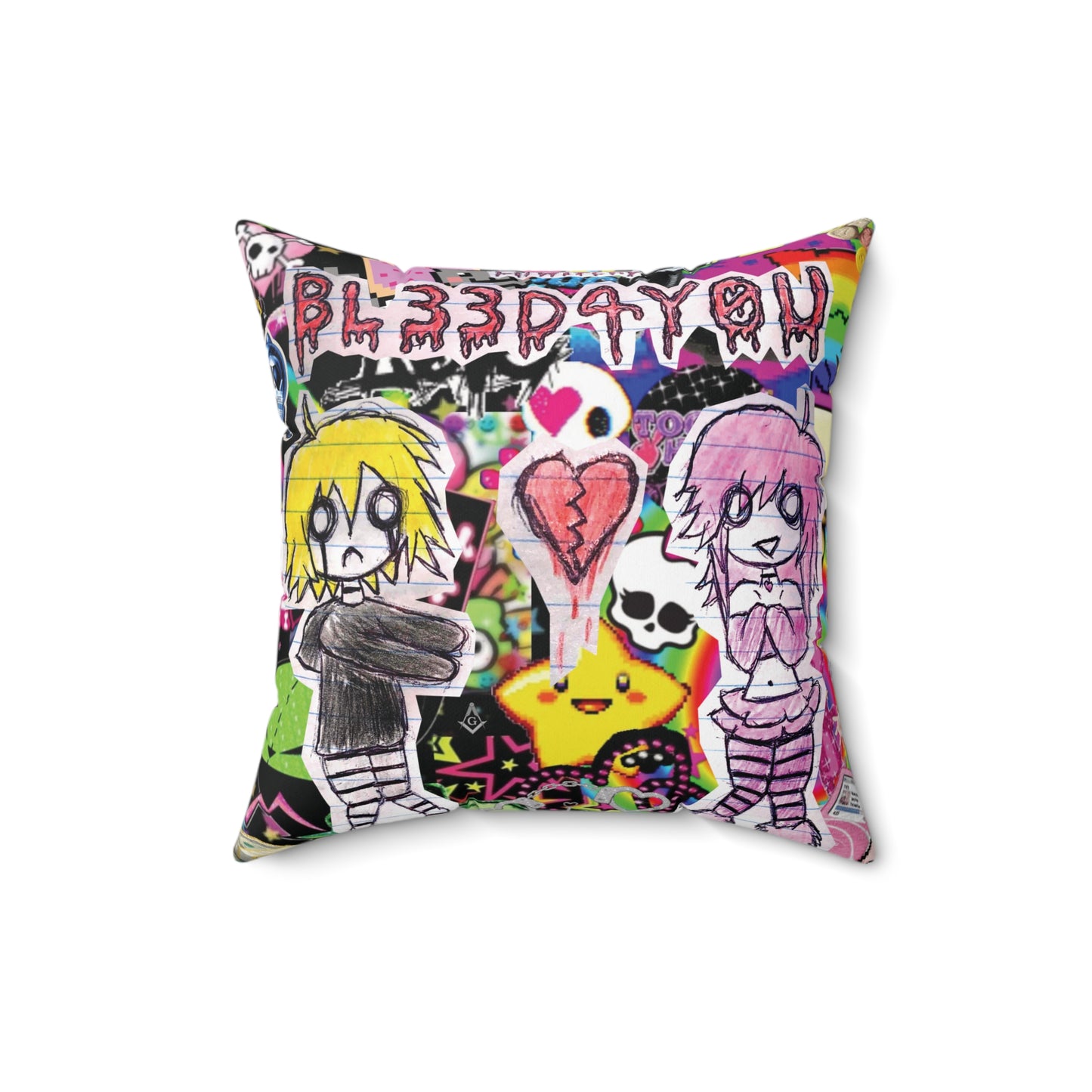 BL33D4Y0U Album Pillow